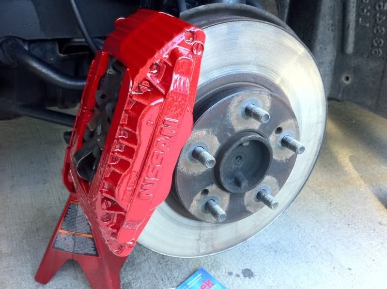 Nissan Of Murfreesboro >> Painted my calipers today! :) - Nissan Forum | Nissan Forums Nissan Of Murfreesboro >> Painted my calipers today! :) - Nissan Forum | Nissan Forums